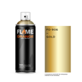 Spray Flame Orange 400ml, Gold